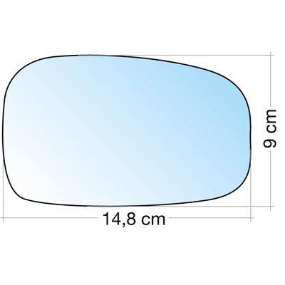 SOLO VETRO SX ASFERICO PEUGEOT 306