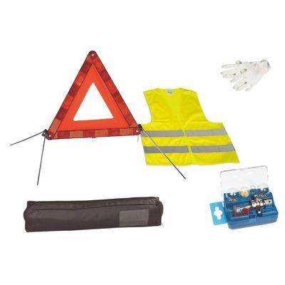 KIT CON POCHETTE TRIANGOLO+GILET+TROUSS H7