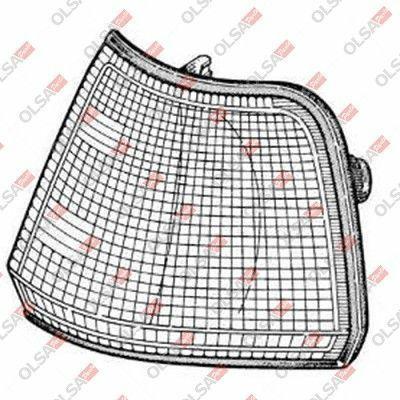 FANALE ANTERIORE INCOLORE DX