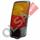 TRASP.POST.DX FIAT 500 (65->85) STARS