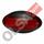 SIDE MARKER ROSSO LED