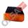 SIDE MARKER ARANCIO S/CATA C/STAFFA