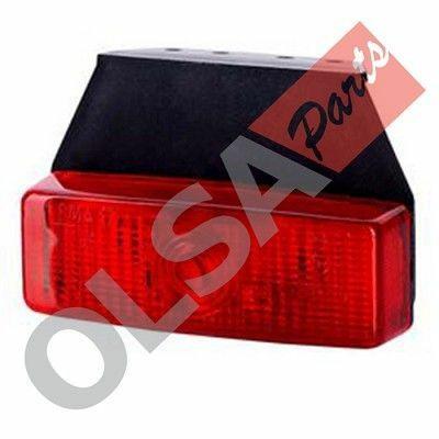 SIDE MARKER ROSSO S/CATA C/STAFFA