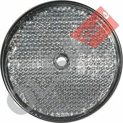 CATADIOTTRO D.60 mm.C/FORO BIANCO