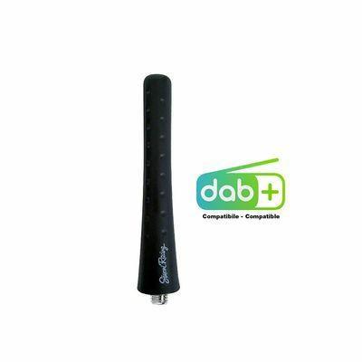 ANTENNA VERA S.RACING MOD.RUBBER IN GOMMA NERA L.8 CM