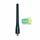 ANTENNA VERA S.RACING MOD.EVO RUBBER IN GOMMA NERA L.10.5 cm