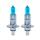 KIT 2 LAMPADINE CRYSTAL WHITE RACING H1