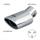 TERMINALE INOX OVALE DIAM.57mm /LUNG.155 mm