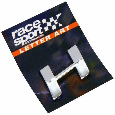 EMBLEMA CROMATO LETTERA H
