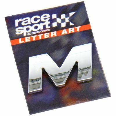 EMBLEMA CROMATO LETTERA M