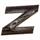 EMBLEMA CROMATO LETTERA Z