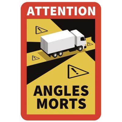 ADESIVO CAMION ANGLES MORTS 250X170 MM