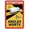 ADESIVO CAMION ANGLES MORTS 250X170 MM
