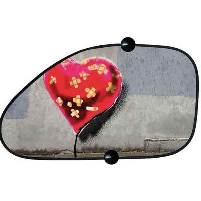 BANKSY TENDINA PARASOLE LATERALE SAGOMATA DX 68X38CM