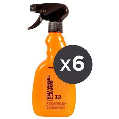 CONF.6PZ.MCLAREN DETERGENTE ROSSO X RUOTE 500ML