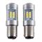 2 LAMPADE LED DOPPIO FILAMENTO P21/5W 30W 12-24V HP