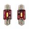 2 LAMPADE LED SMD SILURO C5W 12-24V 31MM 1SMD CANBUS