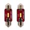 2 LAMPADE LED SMD SILURO C5W 12-24V 36MM 1SMD CANBUS