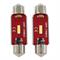 2 LAMPADE LED SMD SILURO C5W 12-24V 39MM 1SMD CANBUS