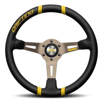 MOMO VDRIFT35NEGIR VOL DRIFTING 350 NERO/GIALLO