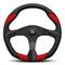MOMO VQUARK350REDR VOL QUARK 350 NERO/ROSSO