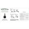2 LAMPADE H7 LED CREE 360¡ 12V 3600LM A9