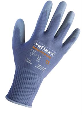 1 PAIO GUANTI PU18 MIS.(M)grigi SUPPORT.LEGG.REFLEXX