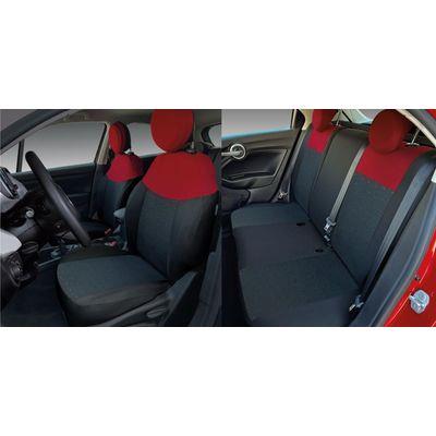 COMPL. FIAT 500X DIGER ROSSO-NERO/BLACK & COLOR
