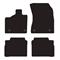 TAP. TAILOR NISSAN X-TRAIL 22> 5 POSTI