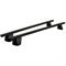 2 BARRE (senza kit)cm123 DELTA ALLUM.NERE