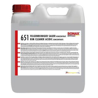 SONAX DETERGENTE ACIDO CERCHI 10L