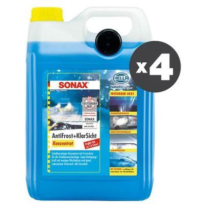 SONAX LAVAVETRI ANTIGELO CONCENTRATO 5L