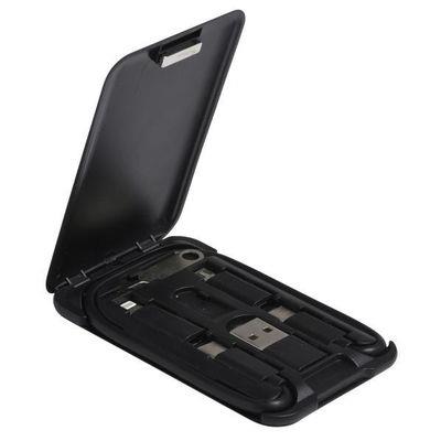 CT 10 PZ KIT ADATTATORI ALL IN ONE COLORE NERO BLISTER