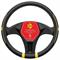 MOMO COPRIVOLANTE FAST NERO-GIALLO M