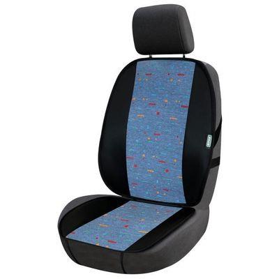 COPRISEDILE SINGOLO TOPFRESHCARTA TESSILE COTONE TETRIS AVIO