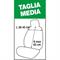 CP. FAST&SMART TAGLIA MEDIA DIGER NERO / GREY&COLOR