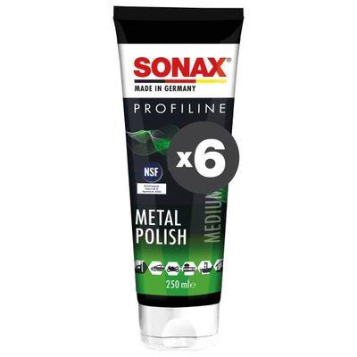CT 6 SONAX PROFILINE POLISH PER METALLI 250ML