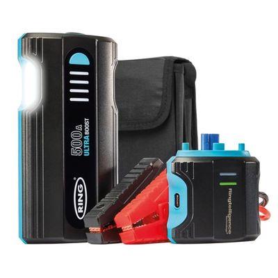 RING AVVIATORE 500A-6000mAh al Litio 12V ultra BOOSTER