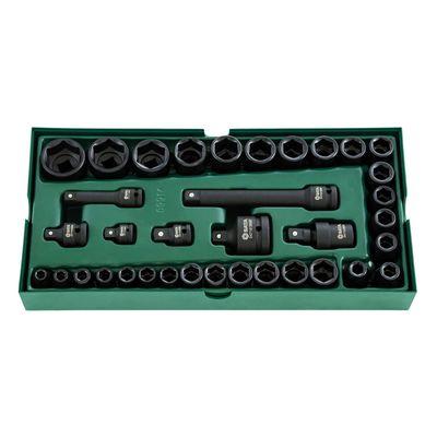 SET VAS. IMPACT 3/8 E 1/2 ESAG. METRICO 36PZ