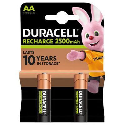 DURACELL RICARICABILE PRECARICATA BLISTER 2 STILO AA 2500