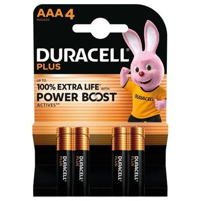 DURACELL PLUS AAA 4PZ.MINISTILO