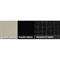COMPLETO FODERE X F.PANDINA 5POSTI CREMA/NERO POST.DIV.DIGER