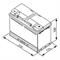 BATTERIA BOSCH S4 80AH