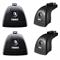 #THULE SET 4 PIEDI NEW RAPID FIXPOINT XT
